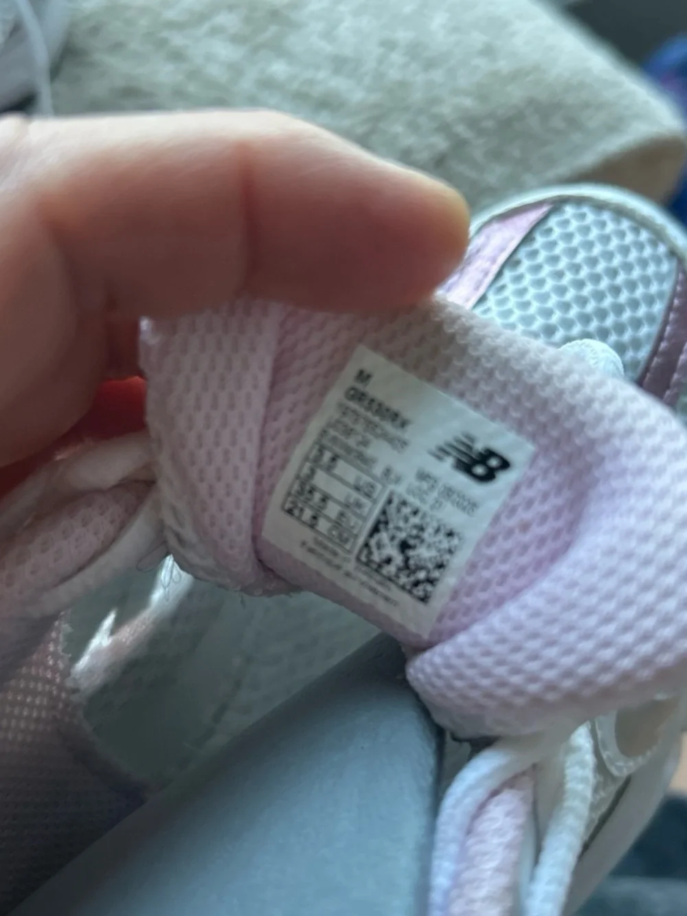 New Balance breathable mesh
